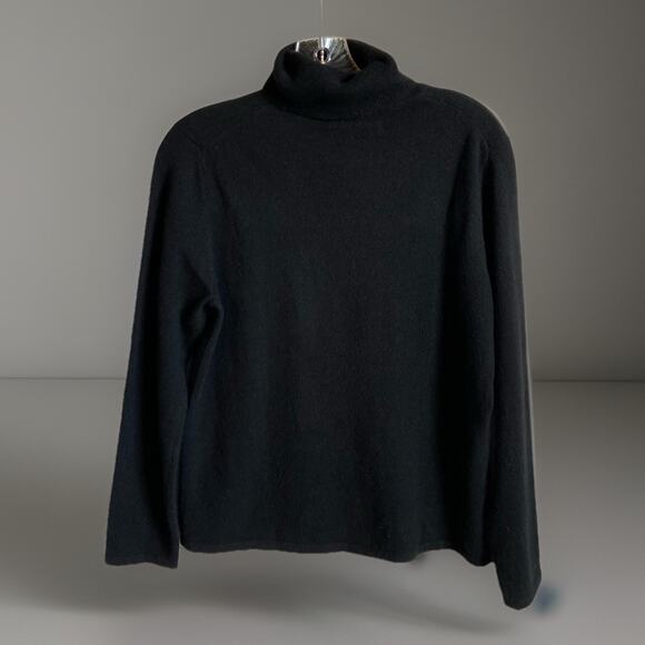 Pursuits Ltd 100% Cashmere Sweater Women’s L Hong Kong Made Minimalist Old Money - Picture 2 of 8